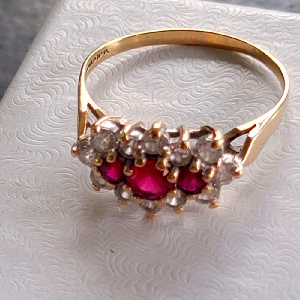 10k Yellow Gold Ring Size 9